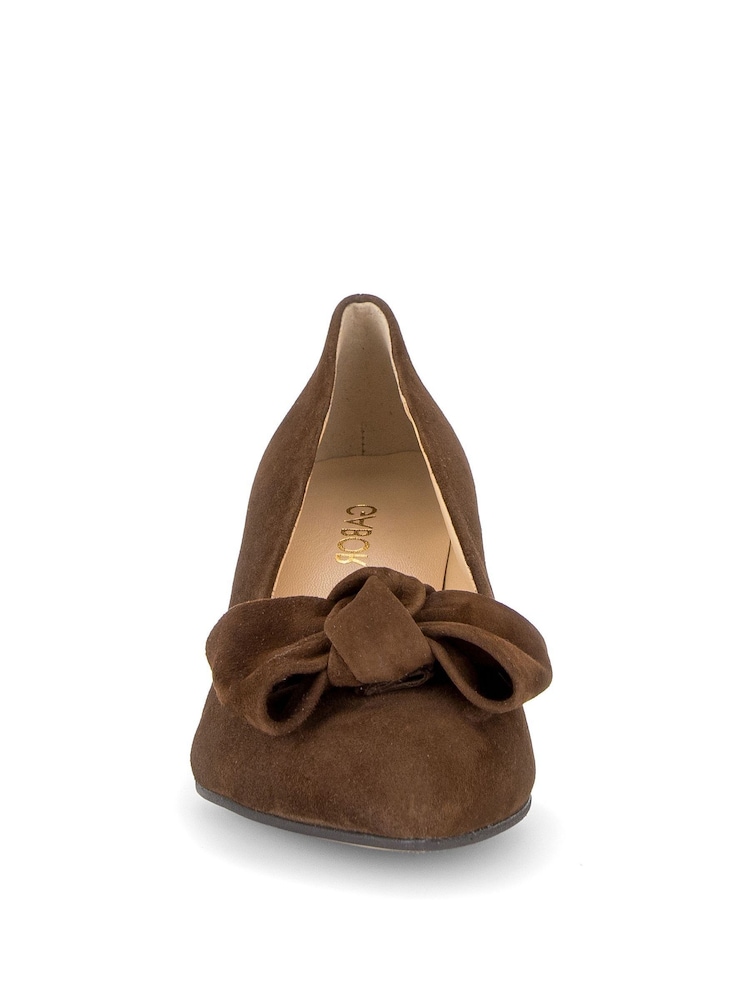Gabor Brown Dusty Court Shoes - Image 5 of 5 Gabor Brown Dusty Court Shoes - Image 5 of 5