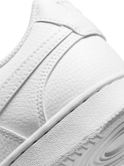 Nike White Court Vision Low Trainers - Image 10 of 10