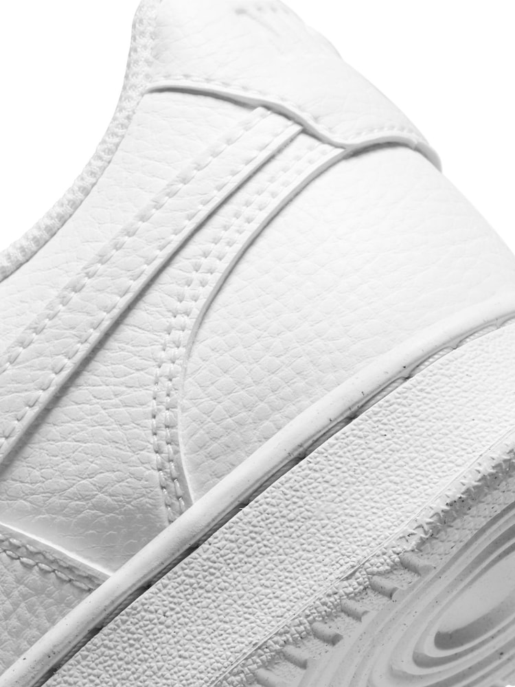 Nike White Court Vision Low Trainers - Image 10 of 10