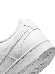 Nike White Court Vision Low Trainers - Image 11 of 11