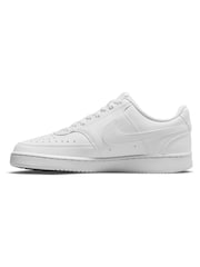 Nike White Court Vision Low Trainers - Image 4 of 10