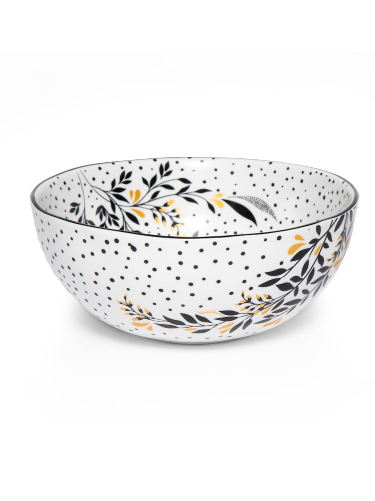 Sara Miller Artisanne Noir Set of 4 Medium Bowls - Image 6 of 6
