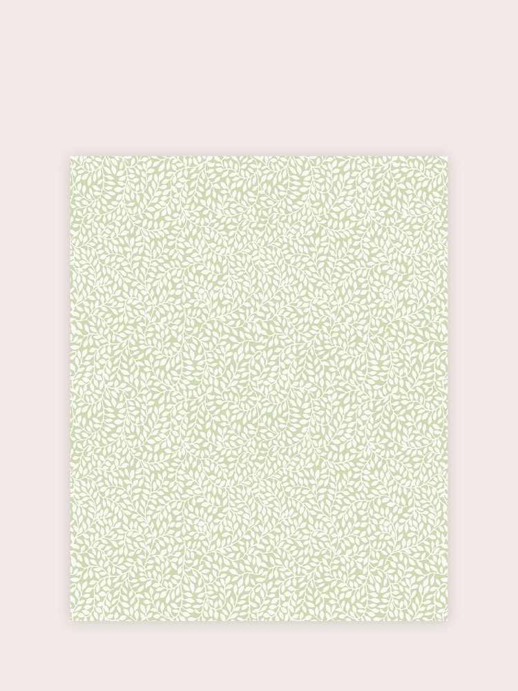 Laura Ashley Hedgerow Little Vines A4 Wallpaper Sample - Image 2 of 2