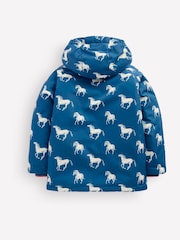 Boden Blue Sherpa Lined Anorak - Image 2 of 5