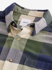 Green Check Long Sleeve Shirt - Image 6 of 7