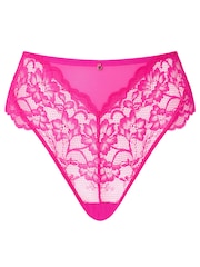Ann Summers Pink High Waist Sexy Lace Knickers - Image 5 of 5