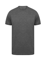 Lyle & Scott Grey/White/Navy Blue Lounge T-Shirts 3 Pack - Image 4 of 5