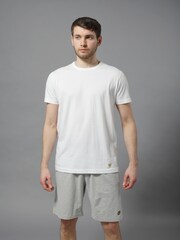 Lyle & Scott Grey/White/Navy Blue Lounge T-Shirts 3 Pack - Image 5 of 5