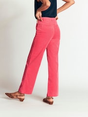 Boden Pink Fitzrovia Cord Column Trousers - Image 2 of 6