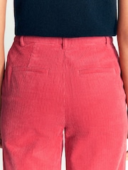 Boden Pink Fitzrovia Cord Column Trousers - Image 5 of 6