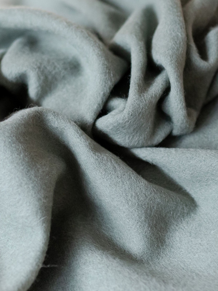 TBCo Sage Geo Lambswool Blanket - Image 2 of 3 TBCo Sage Geo Lambswool Blanket - Image 2 of 3