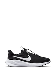 Nike Black Revolution 7 EasyOn Road Running Trainers - Image 1 of 11
