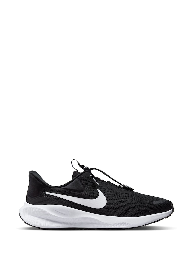 Nike Black Revolution 7 EasyOn Road Running Trainers - Image 1 of 11