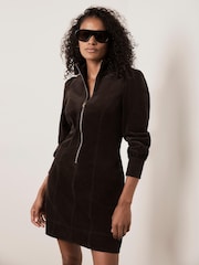Mint Velvet Corduroy Zip Mini Dress - Εικόνα 2 από 7