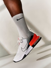 Nike Grey/Orange Air Max Alpha 6 Trainers - Image 1 of 11