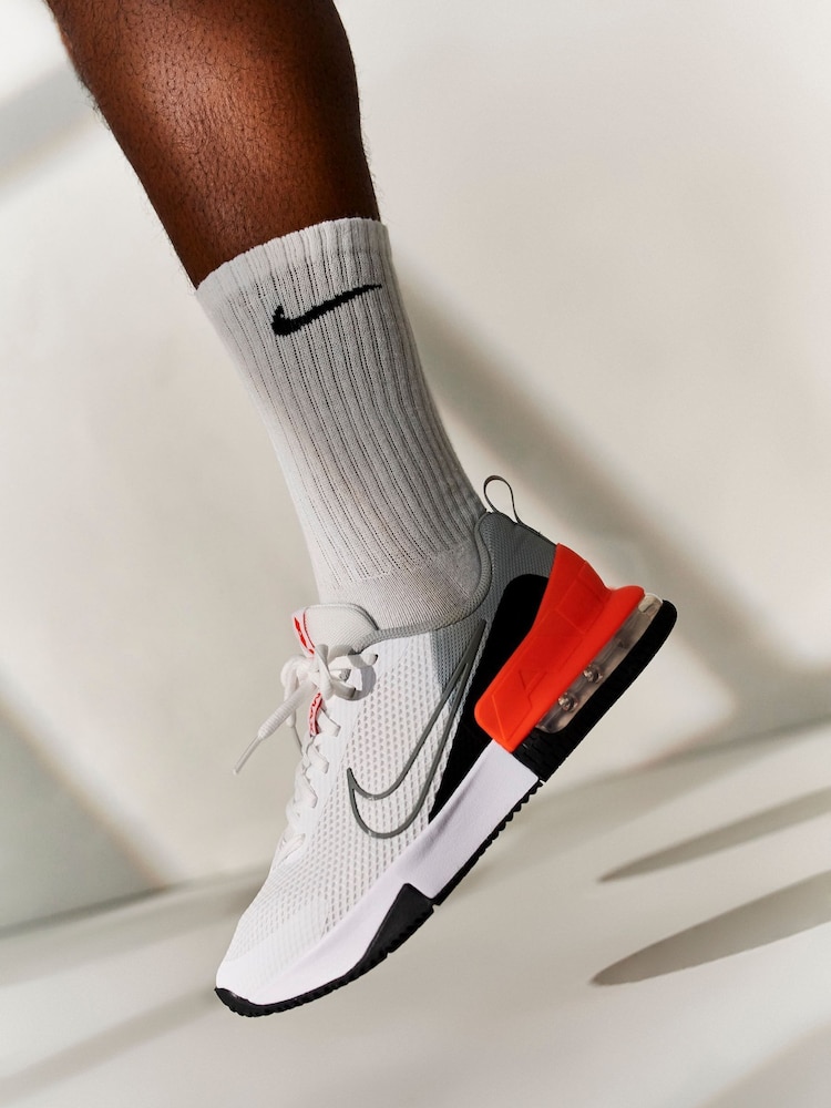 Nike Grey/Orange Air Max Alpha 6 Trainers - Image 1 of 11