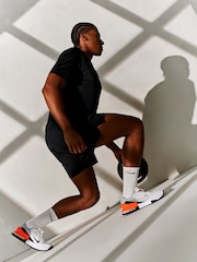 Nike Grey/Orange Air Max Alpha 6 Trainers - Image 5 of 11