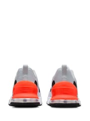 Nike Grey/Orange Air Max Alpha 6 Trainers - Image 7 of 11