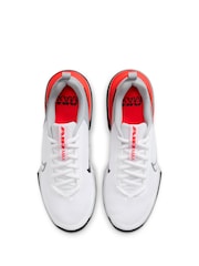 Nike Grey/Orange Air Max Alpha 6 Trainers - Image 8 of 11