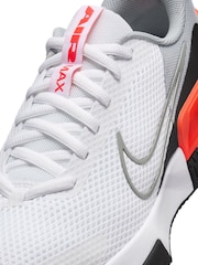Nike Grey/Orange Air Max Alpha 6 Trainers - Image 9 of 11