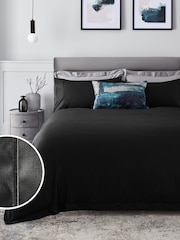 Kollektion Luxe, luxuriöses Satin-Set aus Bett- und Kissenbezug mit einer Fadenzahl von 300 aus 100 % Baumwolle - Bild 1 von 5