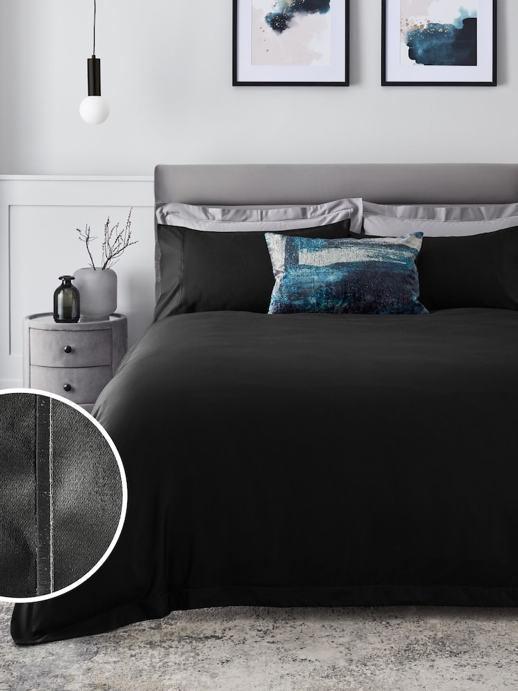 Kollektion Luxe, luxuriöses Satin-Set aus Bett- und Kissenbezug mit einer Fadenzahl von 300 aus 100 % Baumwolle - Bild 1 von 5