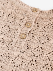 Neutral Crochet Flower Dress (3mths-7yrs) - Image 13 of 13