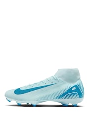 Парящий/белый - Футбольные бутсы Nike Adults Zoom Superfly Academy Ground - Image 2 of 10