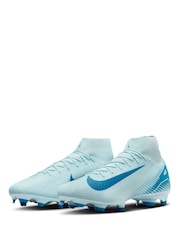 Парящий/белый - Футбольные бутсы Nike Adults Zoom Superfly Academy Ground - Image 4 of 10