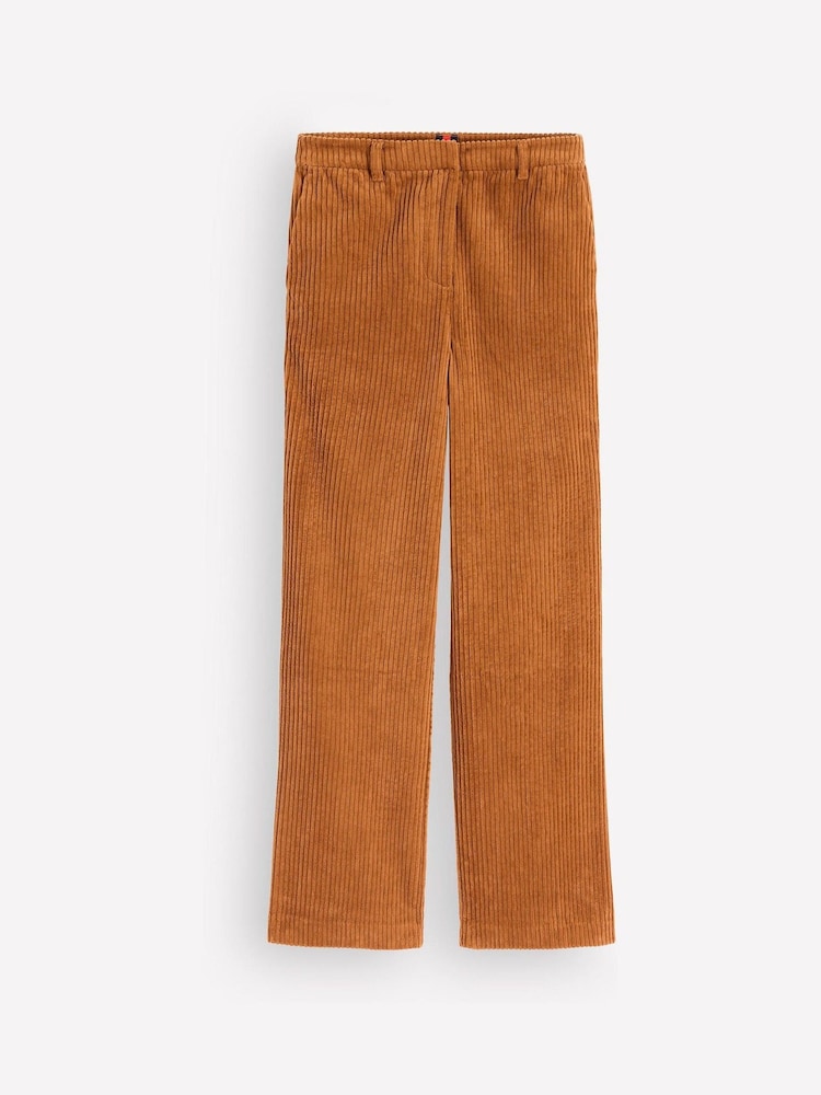 Boden Brown Fitzrovia Cord Column Trousers - Image 7 of 7 Boden Brown Fitzrovia Cord Column Trousers - Image 7 of 7