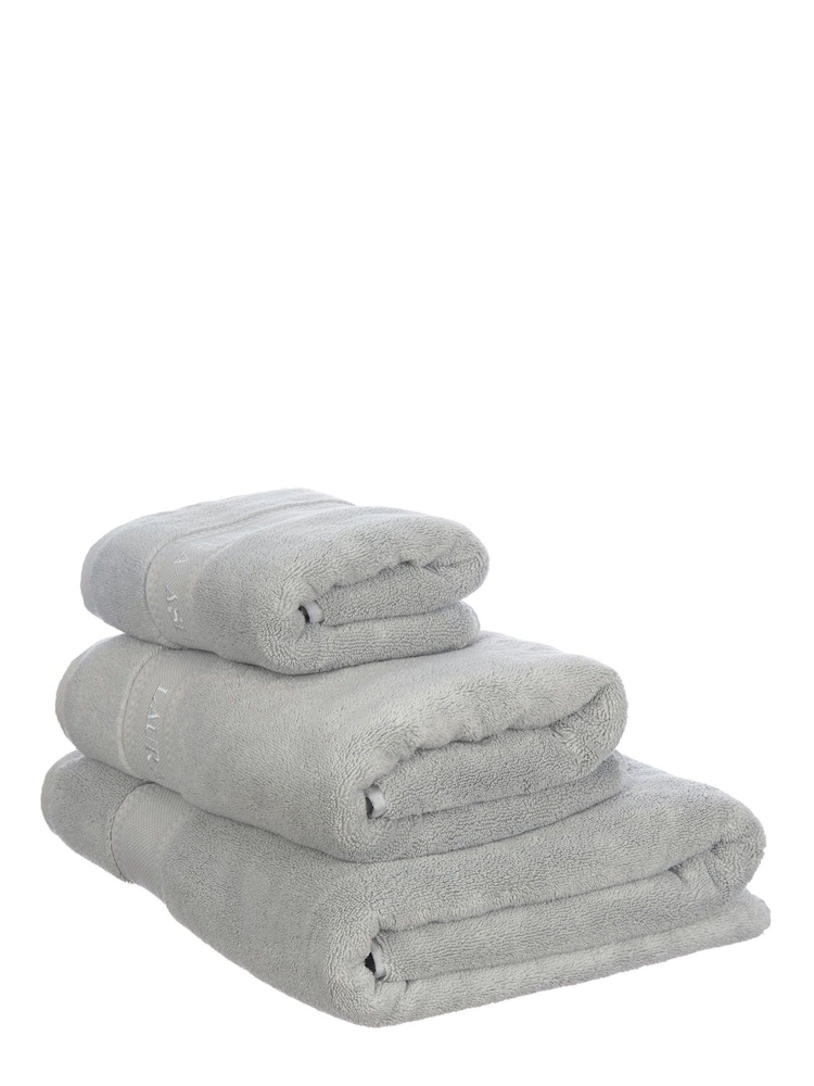 Laura Ashley - luxe 100% katoenen handdoek met borduursel - Image 2 of 3
