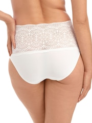 Fantasie White Brazillian Lace Ease Invisible Stretch Knickers - Image 2 of 4