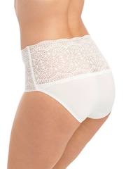 Fantasie White Brazillian Lace Ease Invisible Stretch Knickers - Image 3 of 4