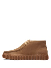 Clarks Brown Suede Torhill Hi Boots - Image 4 of 9