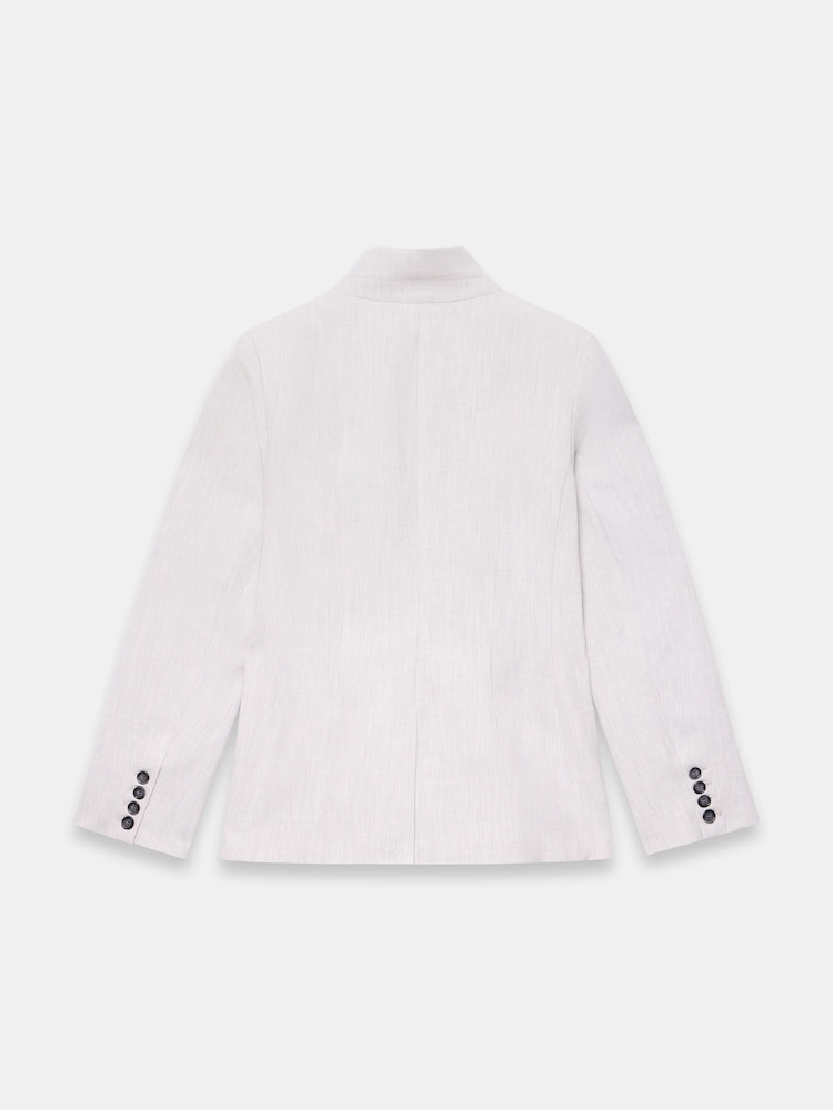 Mint Velvet Grey Stand Collar Blazer - Image 8 of 8 Mint Velvet Grey Stand Collar Blazer - Image 8 of 8