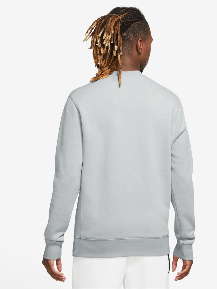 Nike Smoke Grey Club Crew Sweatshirt - Image 2 of 7