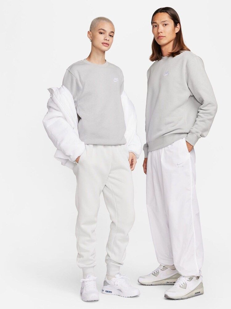 Nike Smoke Grey Club Crew Sweatshirt - Image 7 of 7