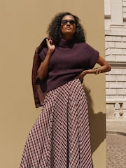 Mint Velvet Red Wool Blend Knit Top - Image 2 of 8