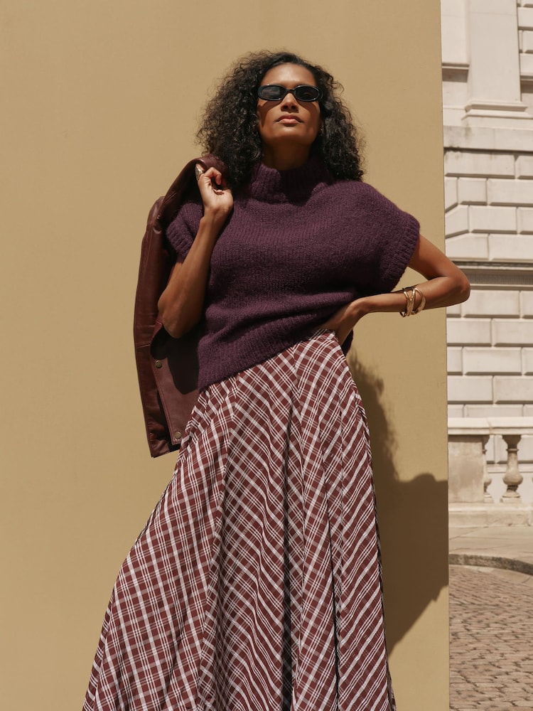 Mint Velvet Red Wool Blend Knit Top - Image 2 of 8