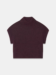 Mint Velvet Red Wool Blend Knit Top - Image 7 of 8