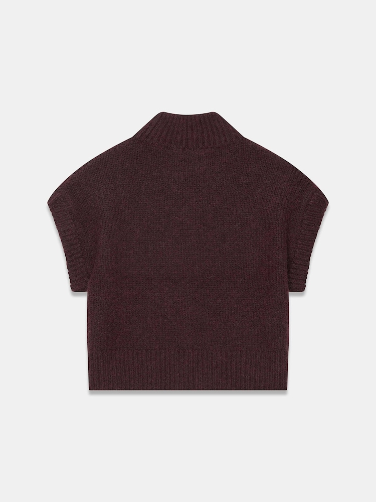 Mint Velvet Red Wool Blend Knit Top - Image 8 of 8