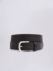MOSS Black Casual Leather Belt - Image 1 of 2