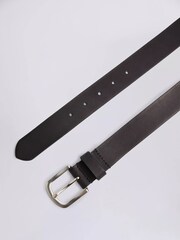 MOSS Black Casual Leather Belt - Image 2 of 2