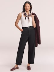 Mint Velvet Coated Tapered Jeans - Image 1 of 8