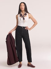 Mint Velvet Coated Tapered Jeans - Image 2 of 8