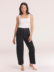 Mint Velvet Coated Tapered Jeans - Image 3 of 8