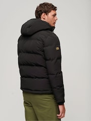 Superdry Black Everest Short Hooded Puffer - Image 2 of 3