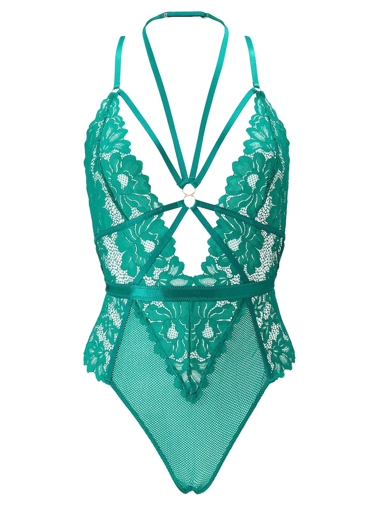 Ann Summers Green Confession Lace And Mesh Crotchless Body - Image 5 of 5 Ann Summers Green Confession Lace And Mesh Crotchless Body - Image 5 of 5