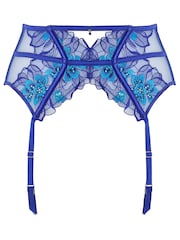Ann Summers Neon Moon Floral Embroidery Waspie Suspenders - Bilde 5 av 5