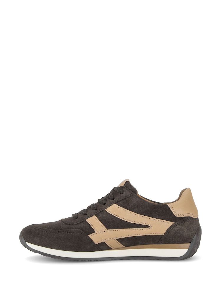 Gabor Brown Globe Trainers - Image 5 of 5